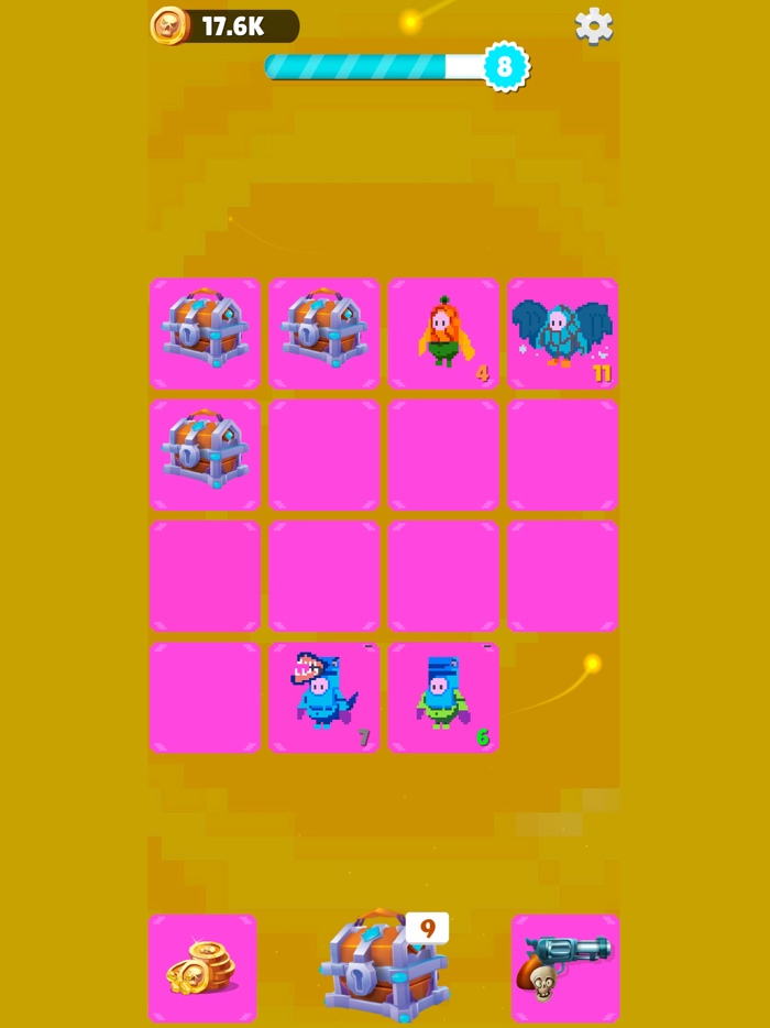 Fall Skins Merge and Evolve