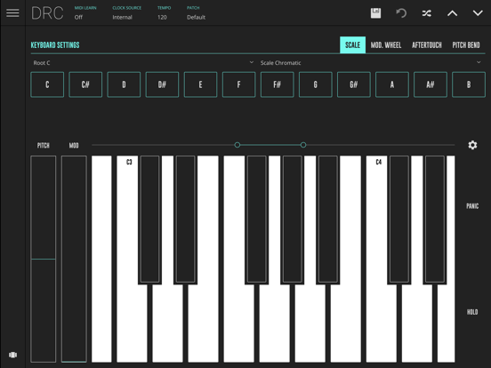 Screenshot #6 pour DRC - Polyphonic Synthesizer