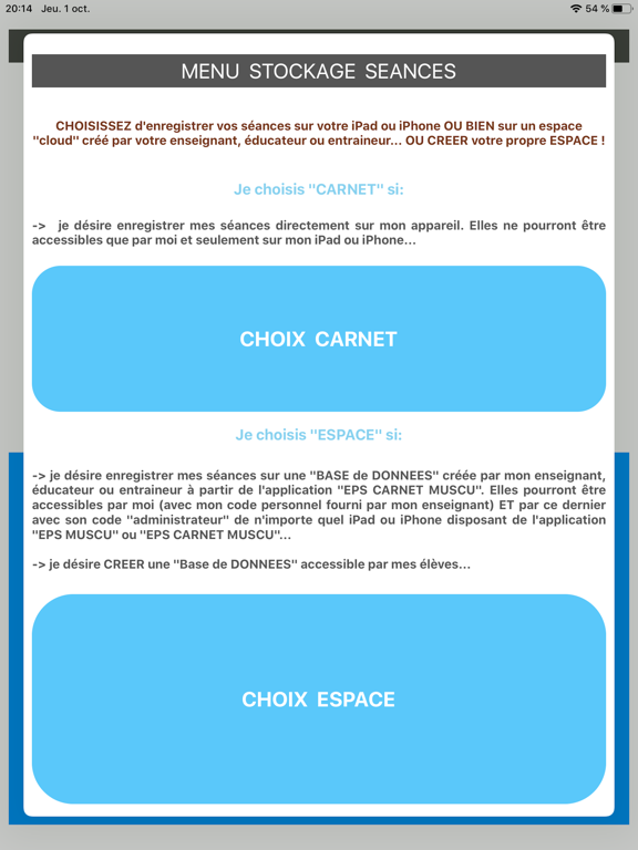 Screenshot #5 pour EPS Carnet Muscu