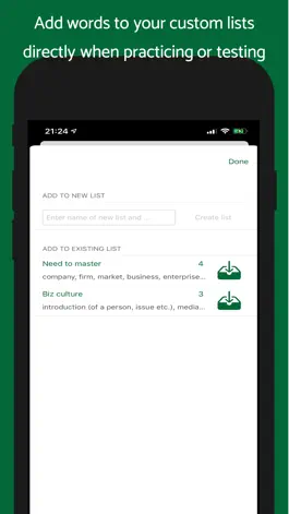 Game screenshot BizVocabularyBuilder apk