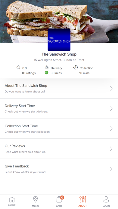 The Sandwich Shop Burton Screenshot