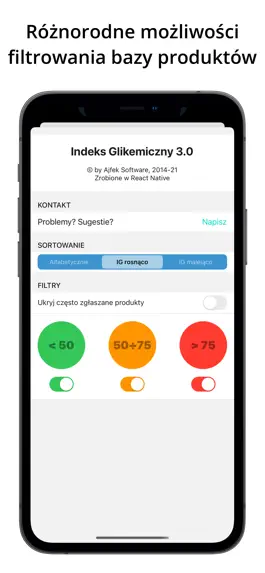 Game screenshot Indeks Glikemiczny apk