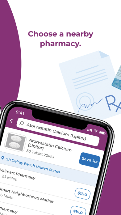 Rxduced - Prescription Coupons Screenshot