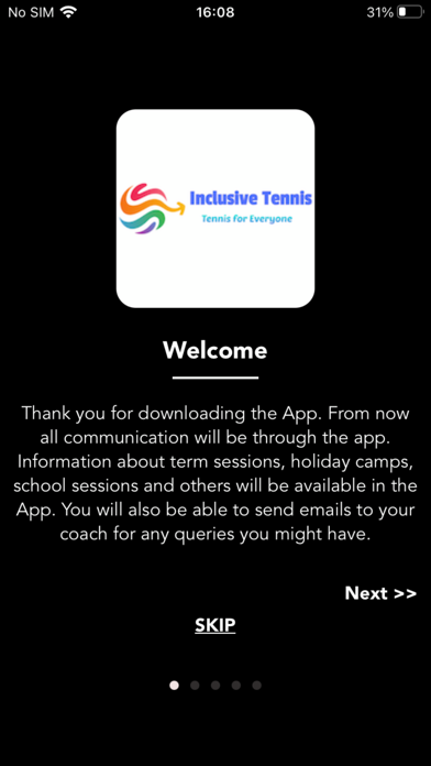 Inclusive Tennis Screenshot 2 - AppWisp.com Inclusive Tennis Screenshot 2 - AppWisp.com