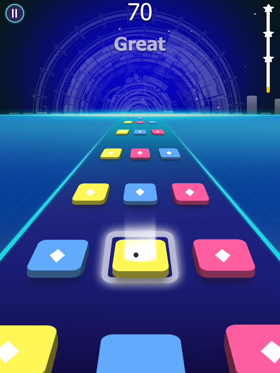 Beat Ball: Dancing Color Hop iPad screenshot