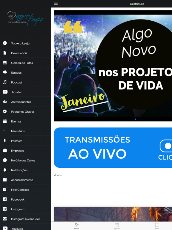 Screenshot #4 pour Comunidade Cristão Novo Tempo