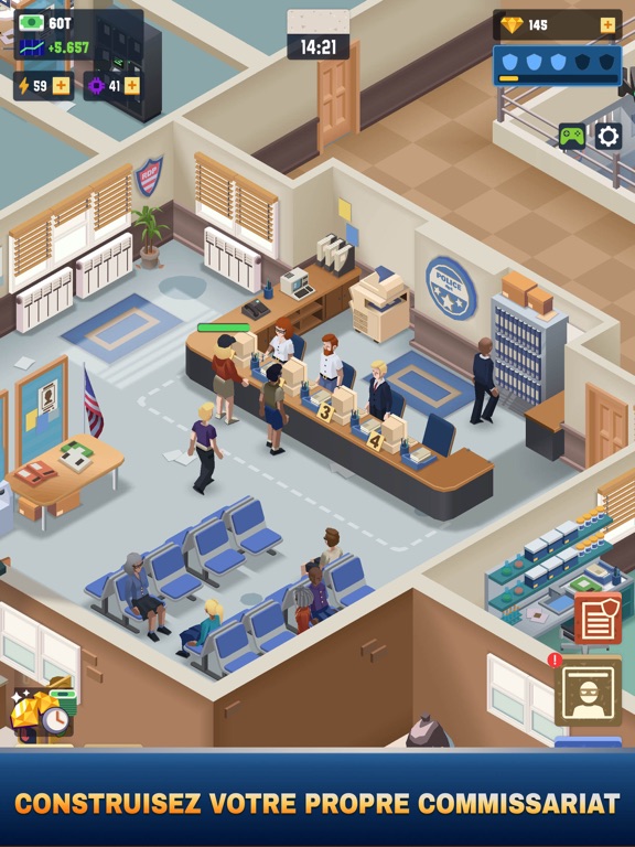 Screenshot #4 pour Idle Police Tycoon - Cops Game