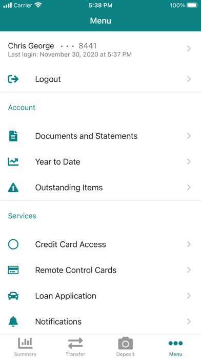 Cal State LA FCU Screenshot