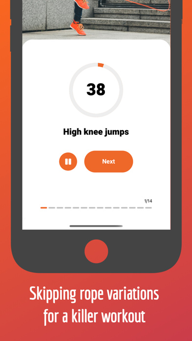 Jump Rope Workout Program Screenshot