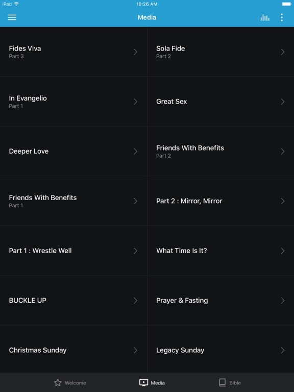 myquestCHURCH iPad screenshot 2 - Education app