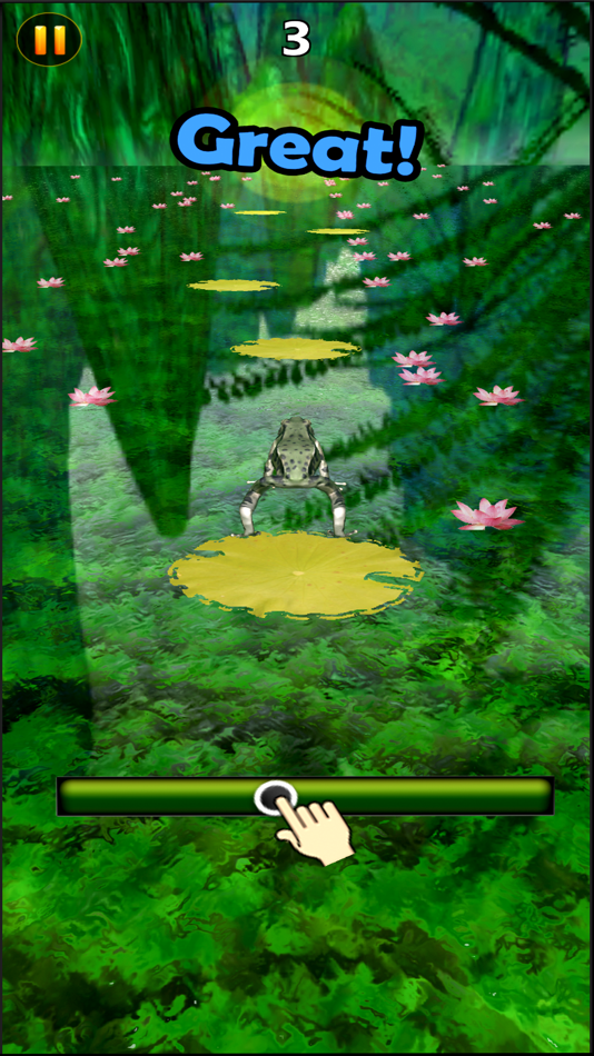 #3. Frog Jumping Adventure (iOS) Podle: Ali asif