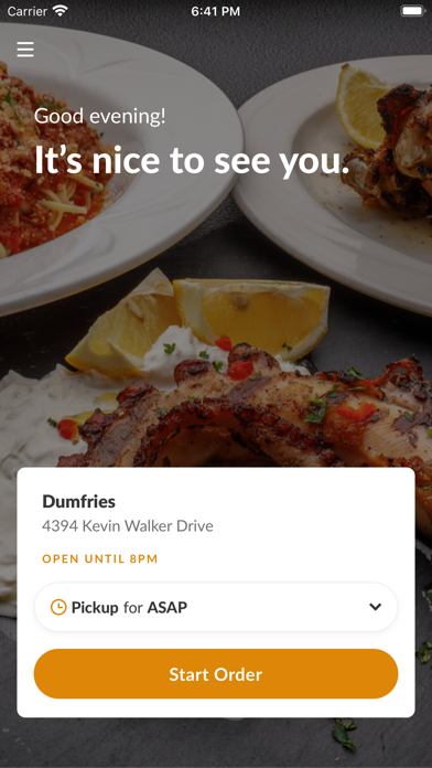 Giorgio's Family Restaurant Screenshot