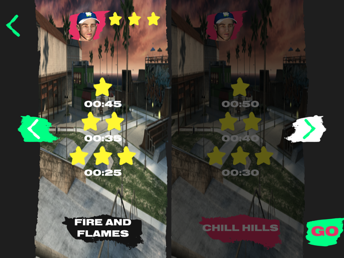 Extreme Racing Skate Race