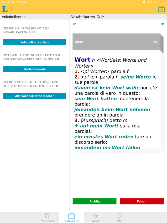 Big German Italian Dictionary