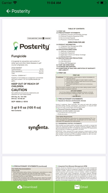 Syngenta GreenCast Turf App screenshot-4