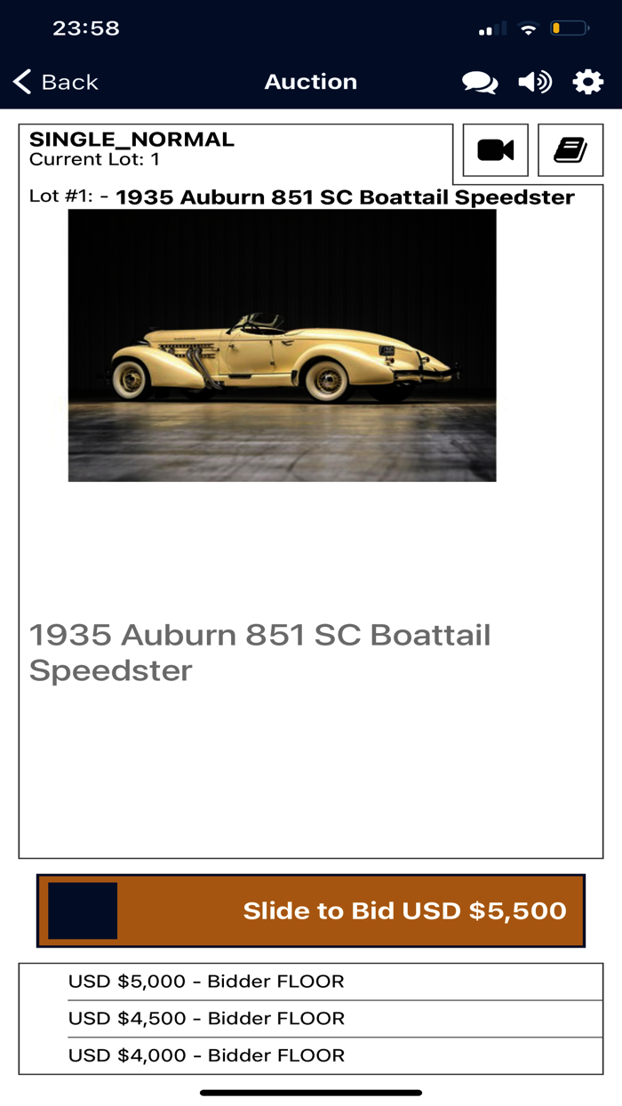 Worldwide Auctioneers Live