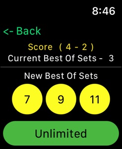 Tennis - Score Keeper screenshot #5 for Apple Watch