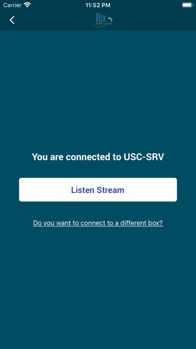 VoxBox App Screenshot
