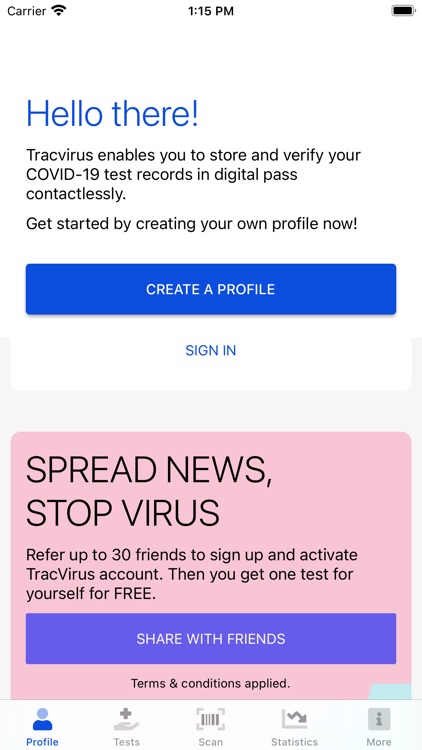 TracVirus - COVID19 Test eCert by Tri-G Technologies Sdn Bhd