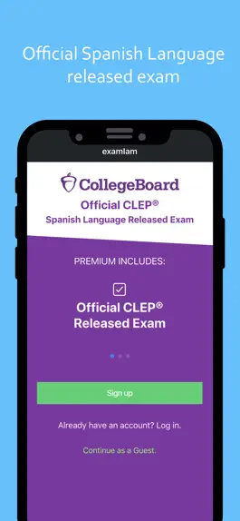 Game screenshot Official CLEP Released Exam mod apk