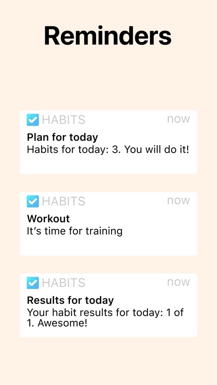 Habits of Health - Tracker