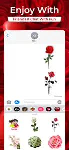 Rose Day Stickers || screenshot #4 for iPhone