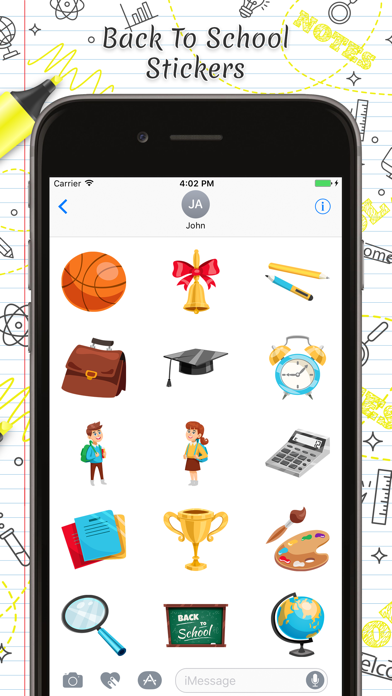 Back to School Stickers! Screenshot