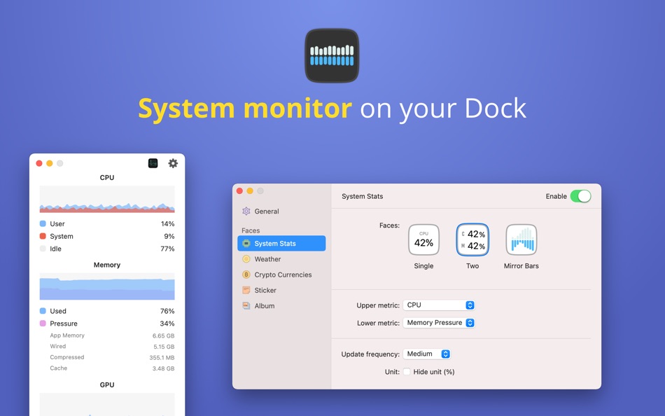 #2. Dockface (macOS) 由: 子骅 李