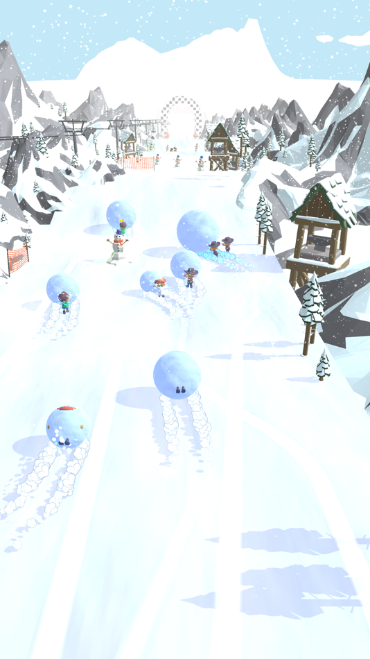 #4. Snow Run! (iOS) 由: Mood Games OU