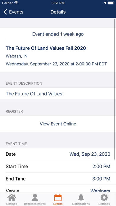 Halderman Real Estate Screenshot