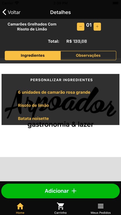 Arpoador Gastronomia e Lazer