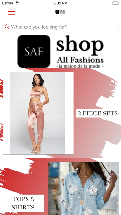 ShopAllFashions Screenshot