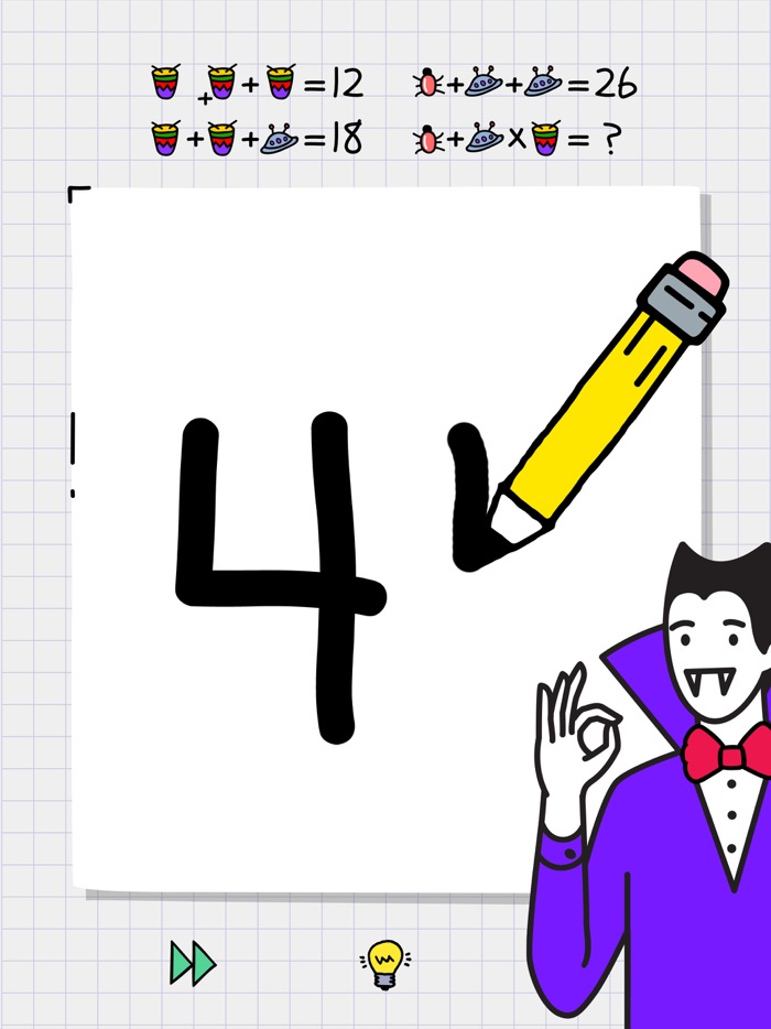 Drawcula Scribble Puzzle Game