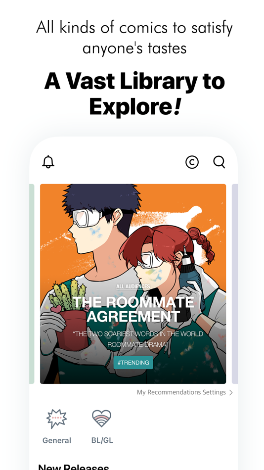 Lezhin Comics-Premium Webtoons - 2024.4.0 - (iOS)