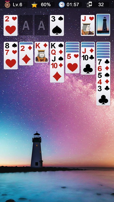 Classic Solitaire． Screenshot