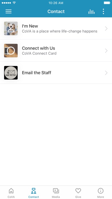 CoVA Church Screenshot