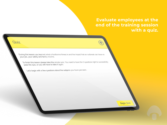 The ABCs of Food Safety (EN) iPad screenshot 3 - Education app