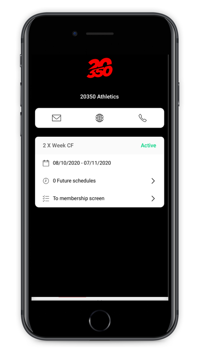 20350 Athletics Screenshot