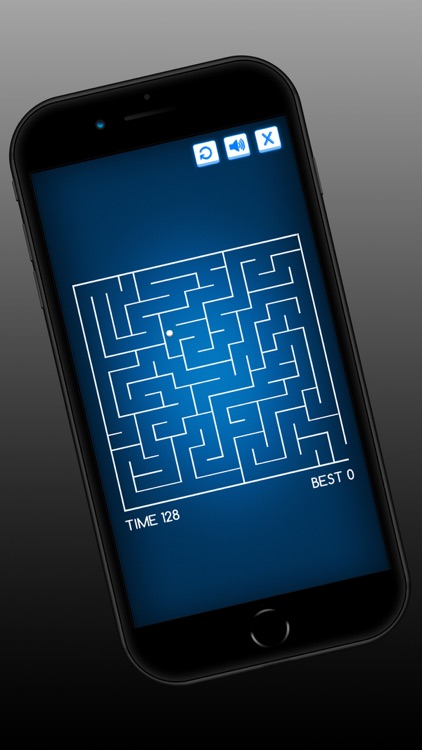 Maze Game Blue