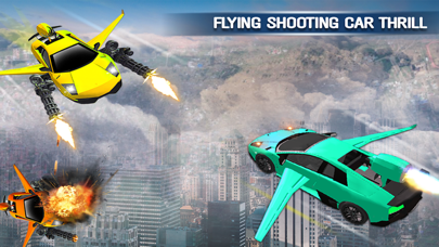 Screenshot #1 pour Car Shooting Flying Battle Pro