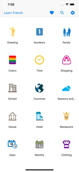 Game screenshot Learn French Offline Travel mod apk