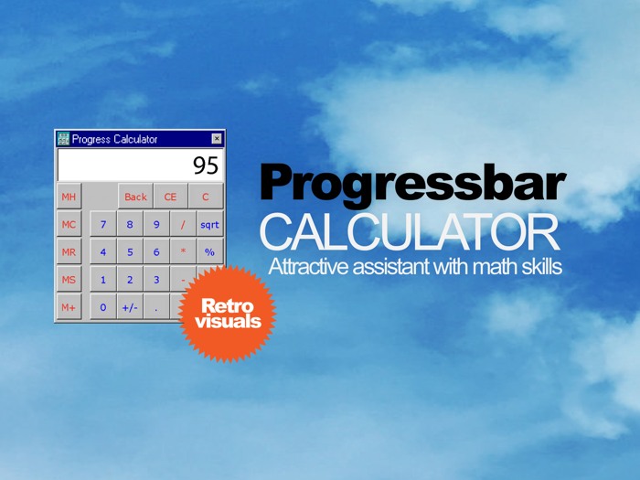 Progressbar Calculator - Retro