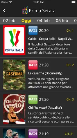 Game screenshot Stasera In TV apk