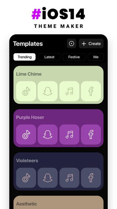ThemeKit Aesthetic Icon Themer Screenshot