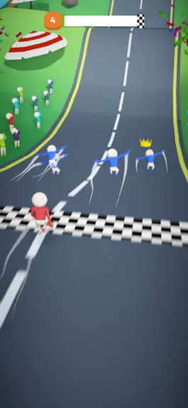 Game screenshot Hill Run Race- Flying Stickman apk