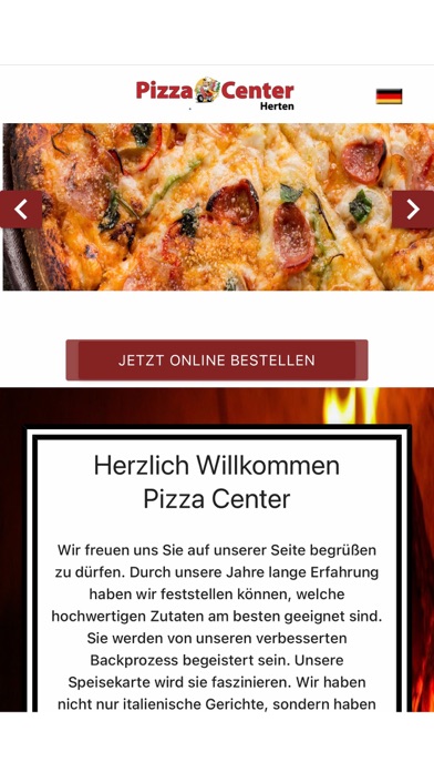 Pizza Center Herten Screenshot