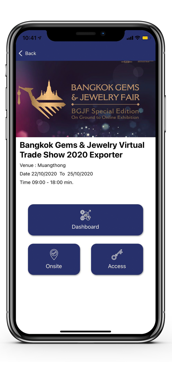 Eventpass insight Organizer