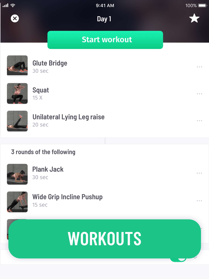 30 Day Fitness - Home Workout