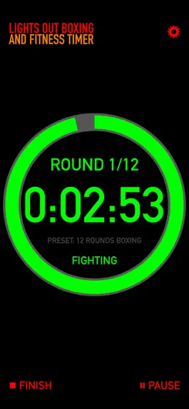 Game screenshot Lights Out Boxing Timer mod apk