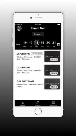 Game screenshot Oxygen Gym apk